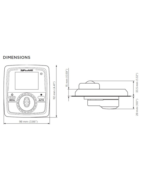 ZIPWAKE KIT BOX 300S SISTEMA DI CONTROLLO DINAMICO ASSETTO PER IMBARCAZIONI