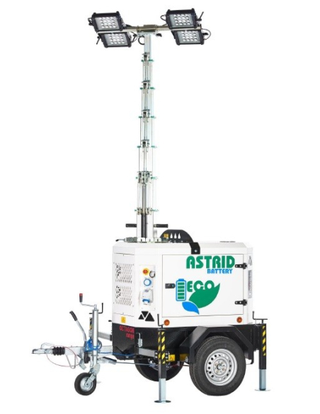ITALTOWER ASTRID ECO BATTERY 4x160 W MULTILED TRAINO VELOCE