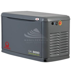 PRAMAC GA8000 8 KVA LIQUID PROPANE - 7 KVA NATURAL GAS