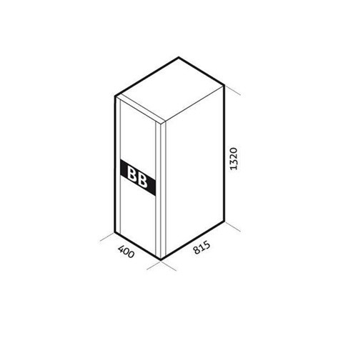 Battery Box BBX 1320 480V BB T2 3F