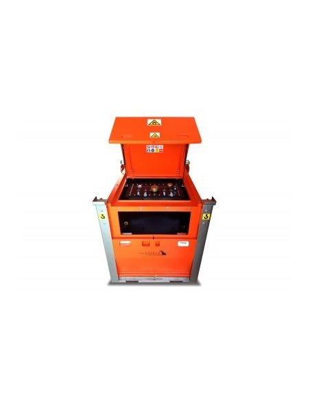 LUXTOWER CUBE TANK 1 - Serbatoio impilabile da 978 Litri - Vista frontale