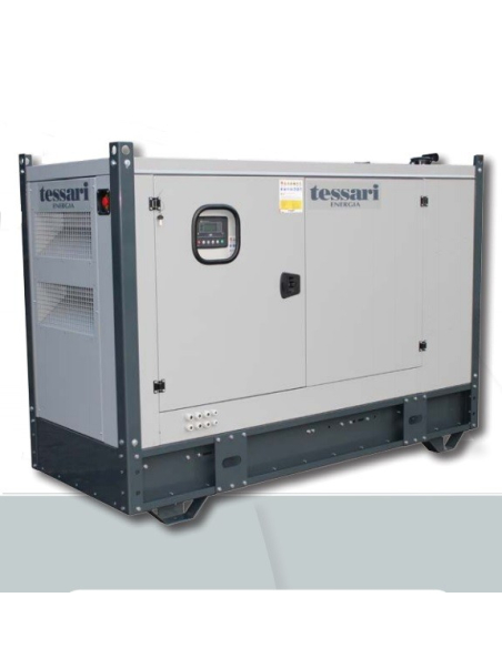 TESSARI ERLE EUW 440 GRUPPO ELETTROGENO 440 KVA A INTERVENTO MANUALE E AUTOMATICO CON 3 QUADRI ATS