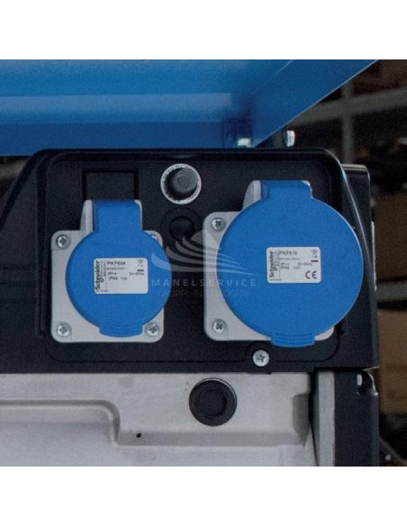 GENSET MG 8000 I-HE - Frontal panel