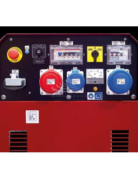 GENSET MG 10/6 S-R - Control panel