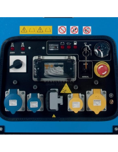 GENSET MG 6001 SS-Y - Pannello di controllo