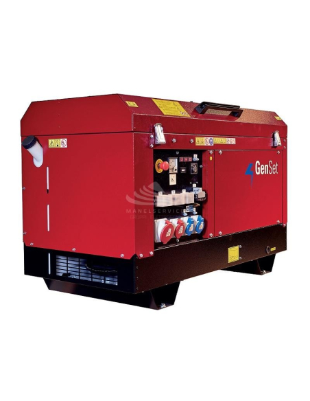 GENSET MGF 16 Y - GRUPPO ELETTROGENO MONOFASE/TRIFASE 16 KVA
