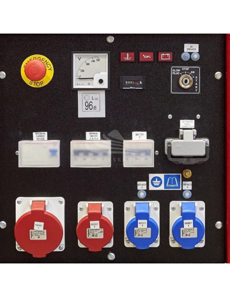 GENSET MGF 16 Y - Control panel