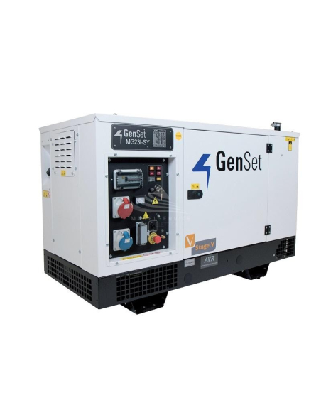 GENSET MG 23 I-SY - Frontal panel