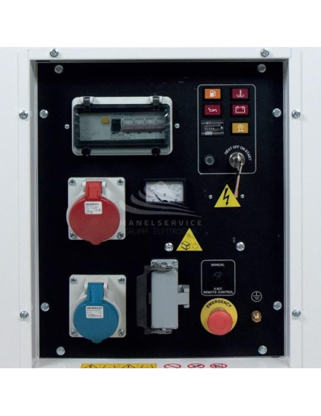 GENSET MG 23 I-SY - Frontal panel