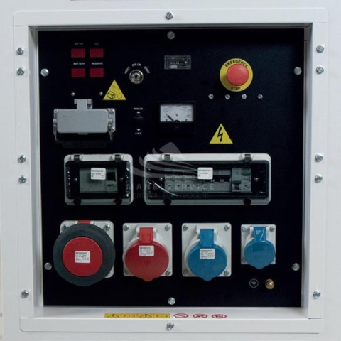GENSET MG 33 I-SY - Frontal panel