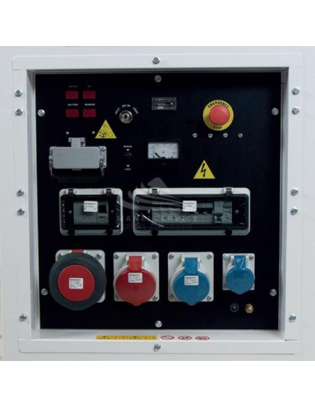 GENSET MG 50 I-SY - Frontal panel