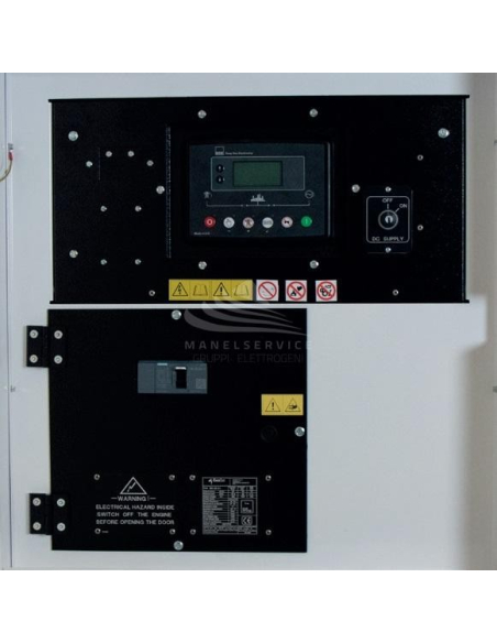 GENSET MG 110 S-I - Pannello frontale