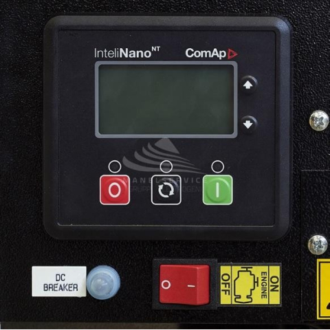 GENSET MG 9.5 DK - Control panel