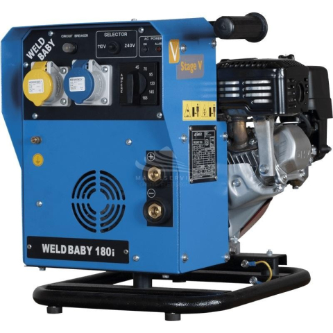 GENSET WELDBABY 180i - ENGINE DRIVEN WELDER 1 KVA INVERTER