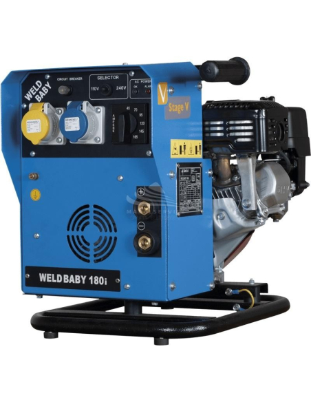 GENSET WELDBABY 180i - ENGINE DRIVEN WELDER 1 KVA INVERTER
