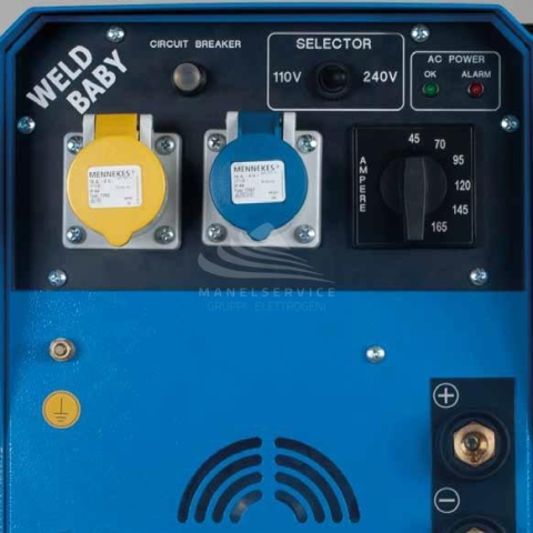 GENSET WELDBABY 180i - Control panel