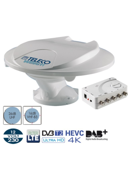 TELECO TELAIR WING22 Antenna omnidirezionale 360° 12/24/230V
