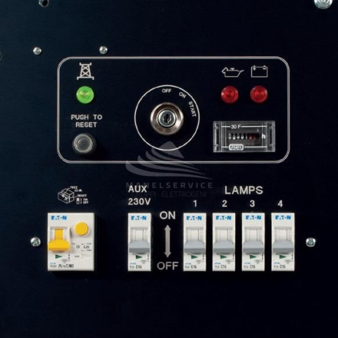 GENSET LT 5000 Y - Pannello strumenti