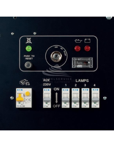 GENSET LT 5000 Y - Control panel