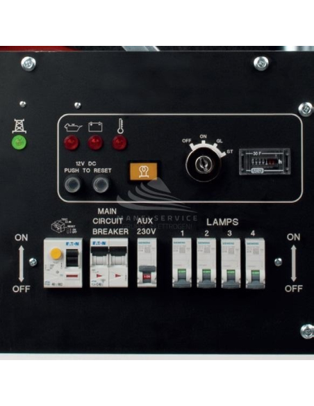 GENSET LT 5500 SY-L - Pannello strumenti