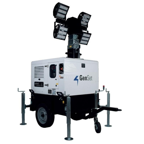 GENSET LT 5000 SS-Y - TORRE FARO LED 4.2 KVA