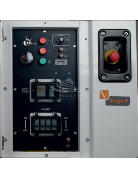 GENSET LT 5000 SS-Y - Control panel