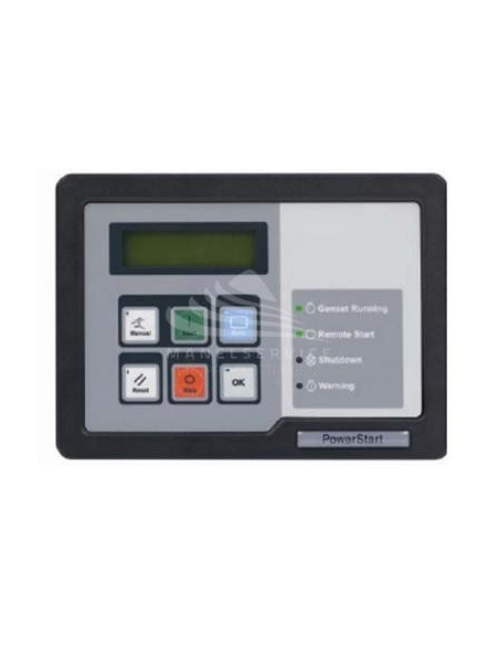 CUMMINS C38 D5 GRUPPO ELETTROGENO TRIFASE 35KVA DIESEL - APERTO - Quadro elettrico