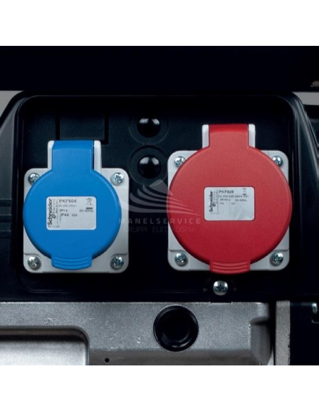 GENSET MG 7/5 I-HE - Frontal panel