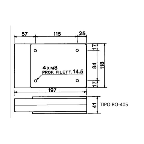 Riscaldatore Olio RO-405 350W 230V