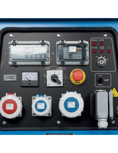 GENSET MG 10/8 SS-K - Control panel