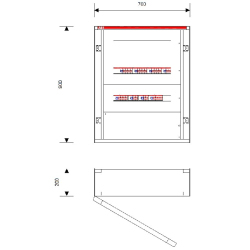 QUADRO ELETTRICO DI DISTRIBUZIONE 400/230V - GENERALE