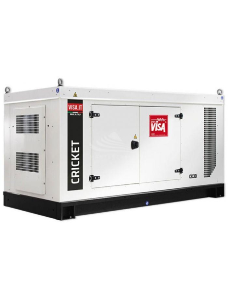 VISA CK 105 GRUPPO ELETTROGENO SILENZIATO 100 KVA AVR