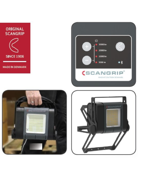 SCANGRIP SITE LIGHT 30 - 30000 lumen construction site LED light