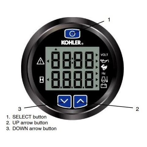 KOHLER DIGITAL CONTROLLER FOR 7EFKODZ GENSETS