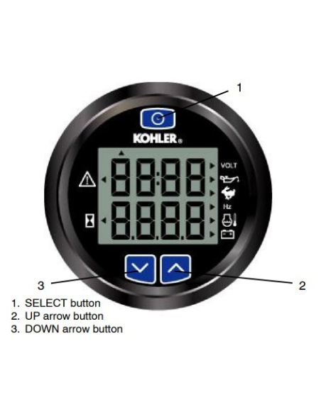 KOHLER DIGITAL CONTROLLER FOR 7EFKODZ GENSETS