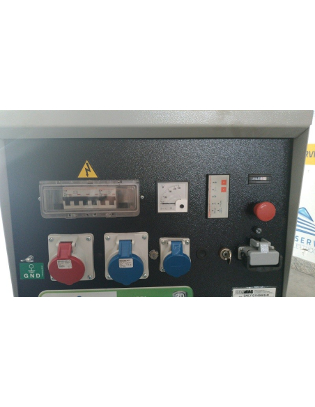 GENMAC Daily G11000KS Gruppo Elettrogeno Trifase 12.3 KVA 9.8 KW AVR