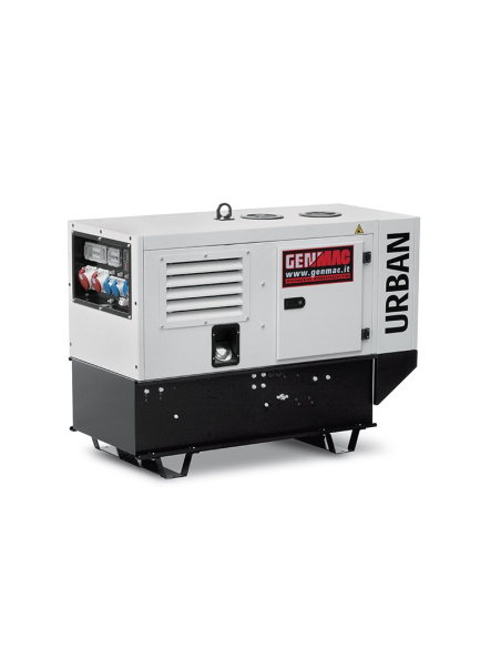 GENMAC Urban G15000KS Diesel Generating set 15 KVA 12 KW Silenced