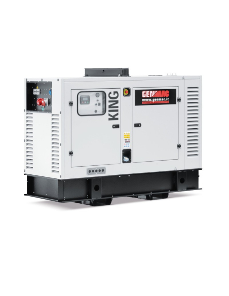 GENMAC Urban G15000KS Diesel Gruppo Elettrogeno Trifase 3000 rpm 15 KVA 12 KW AVR