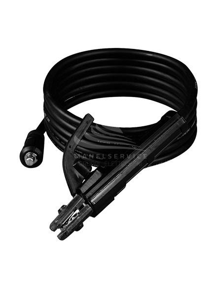 HELVI CAVO DI SALDATURA CON PINZA DA 10MM2 - 25MM2 - 2.4M - 140 AMP