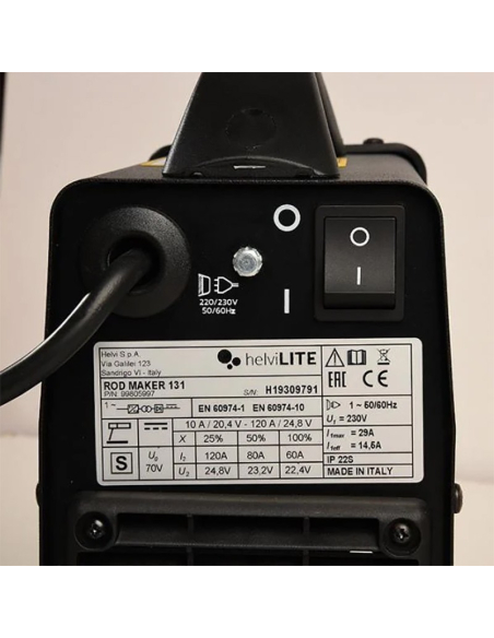 HELVI GALILEO 175 Inverter di Saldatura DC MMA/TIG