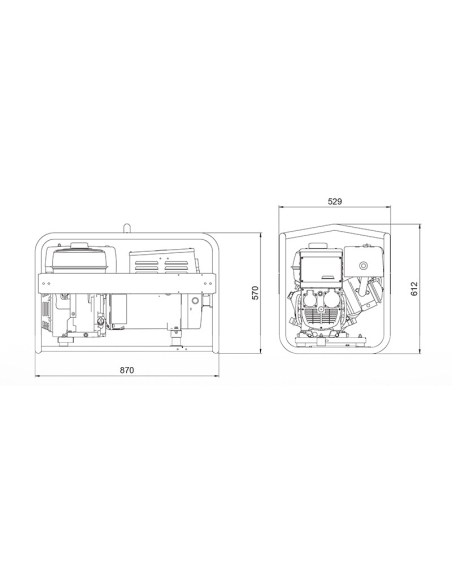 MOSA GM 5-200 HBM MOTORWELDING 5KVA
