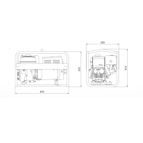MOSA GM 7-200 HBT MOTORWELDING 7KVA