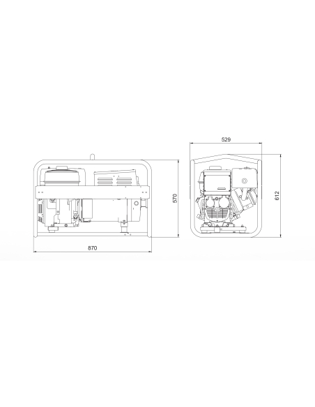 MOSA GM 7-200 HBT MOTORWELDING 7KVA