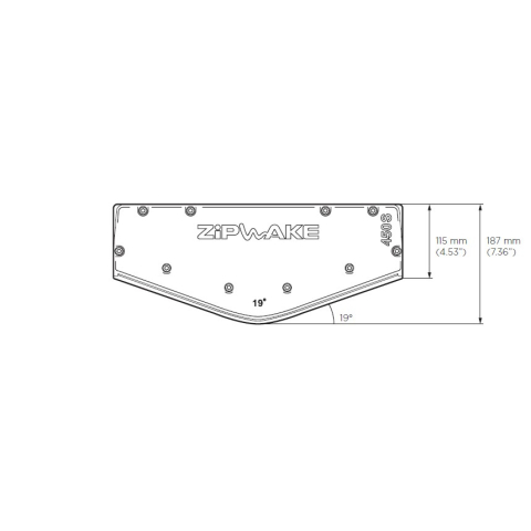 ZIPWAKE IT450S INTERCEPTOR WITH CABLE  AND CABLE COVERS