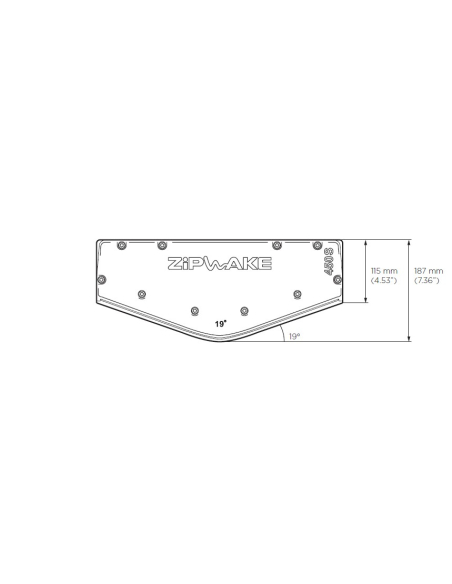 ZIPWAKE IT450S INTERCETTORE CON CAVO 3 METRI