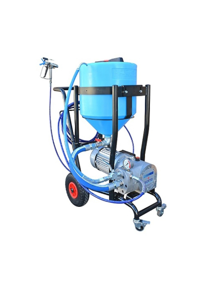 LARIUS DALI - Pompa Airless Elettrica a Membrana Carrellata e Sistema Aspirazione 230V