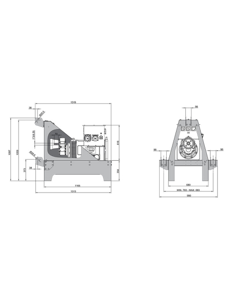 LINZ G-TS10C PTO UNIT 10KVA