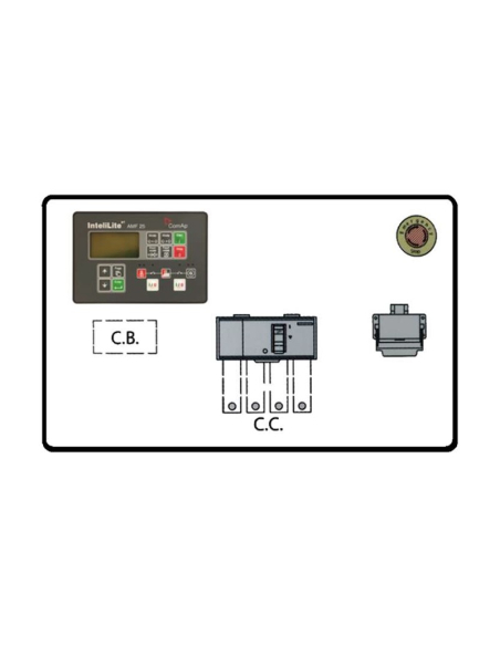 GREEN POWER GP250S/P-N SOUNDPROOF WITH AVR-MECC ALTE ALTERNATOR (MANUAL CONTROL UNIT)