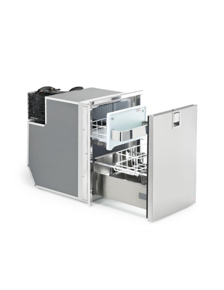 OFF BY INDEL B CR49 DRAWER INOX REFRIGERATOR 49l