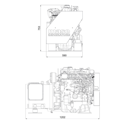 MASE MARINER2400 Marine Generator